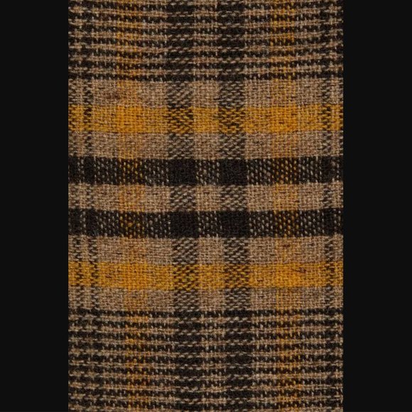 REJINA PYO Runway "Maggie" Checked Wool And Faux Leather Midi Skirt - Picture 9 of 12